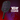 Pickleball paddle with 'm' logo on a dark background