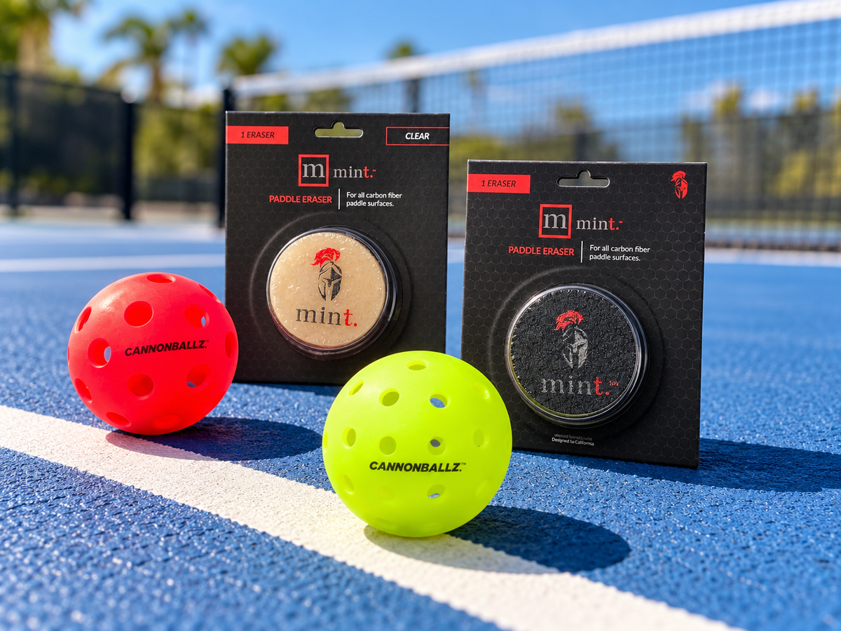 How to Use a Pickleball Paddle Eraser (and Keep Your Paddle Face Clean)