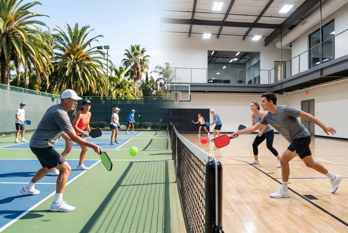 Indoor vs Outdoor Pickleballs: Key Differences Explained
