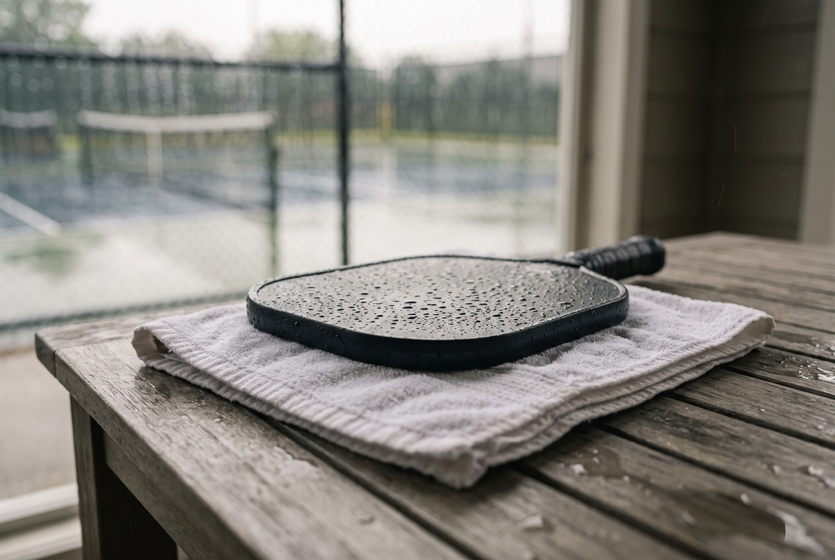 My Pickleball Paddle Got Wet — Now What? What's Actually Happening Inside