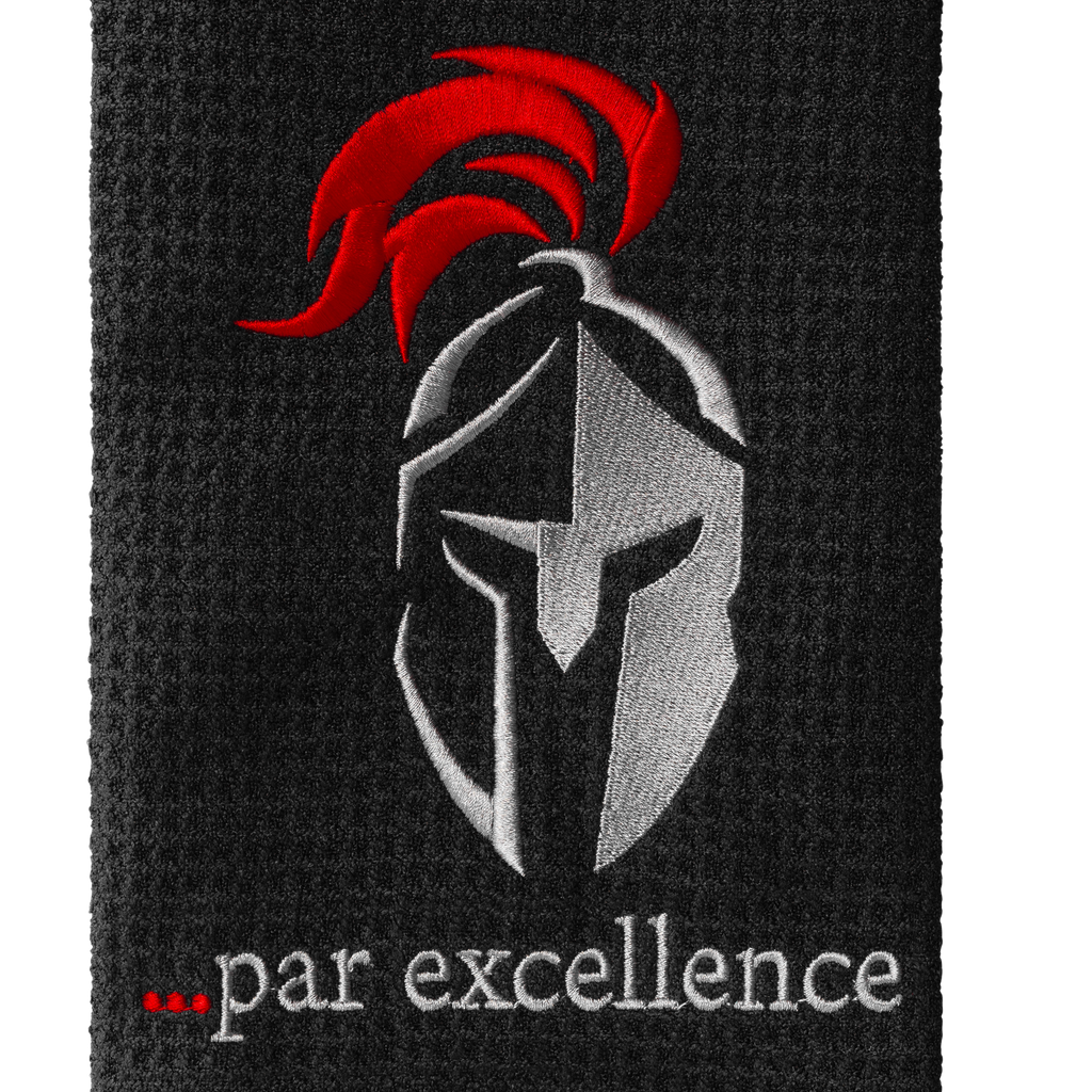 MintGOLF™ Sport Dri Microfiber Golf Towel, Black