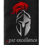 MintGOLF™ Sport Dri Microfiber Golf Towel, Black