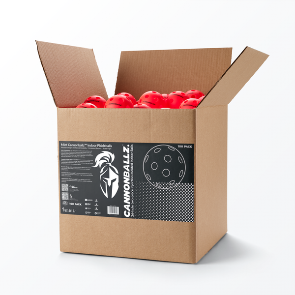 Mint Cannonballz™ Indoor Pickleball Balls | USAPA 100-Pack