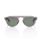 Mente Mint Transparent Grey & Forest Green | Polarized