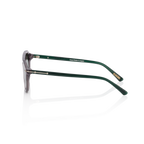 Mente Mint Transparent Grey & Forest Green | Polarized