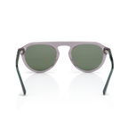 Mente Mint Transparent Grey & Forest Green | Polarized