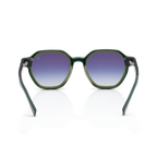 Mente Mirroir Green & Solid Olive Green
