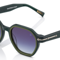 Mente Mirroir Green & Solid Olive Green
