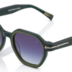 Mente Mirroir Green & Solid Olive Green