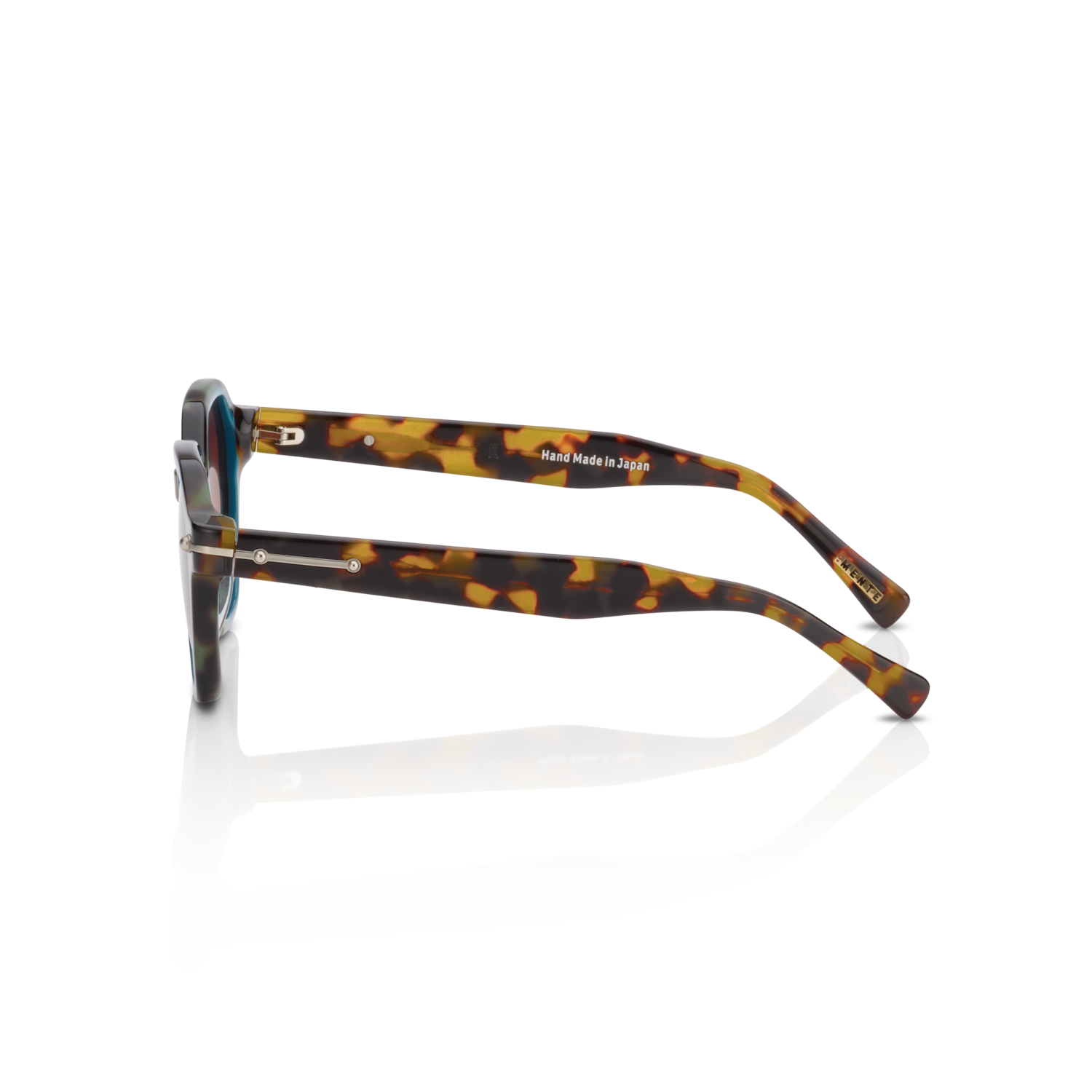 Mente Mirroir Brown Havana & Solid Teal