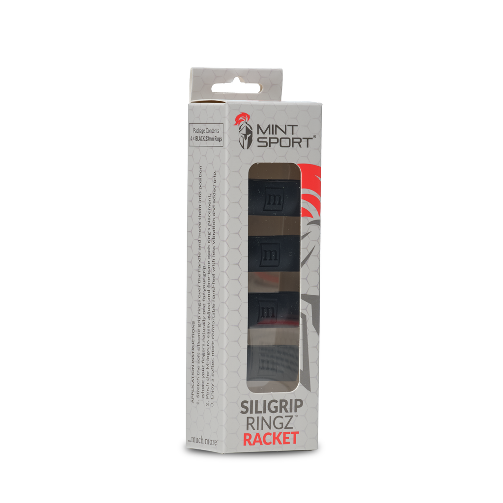 SiliGrip Ringz™ Racket Grip, Black