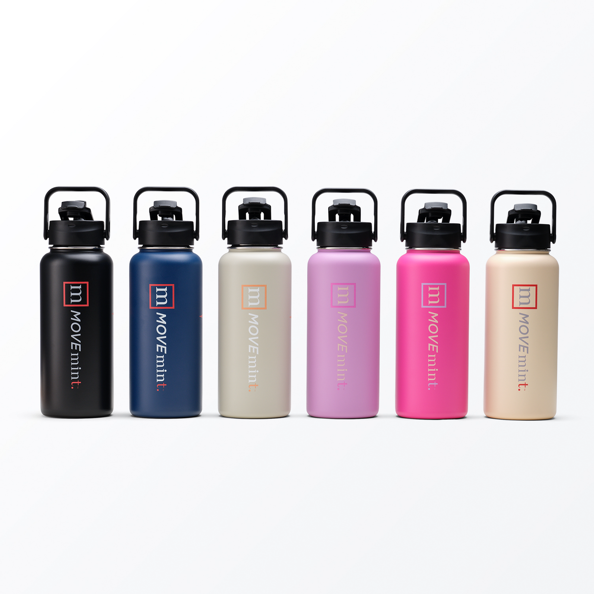 En Garde MOVEmint 32 oz Insulated Sport Bottle, Midnight Black