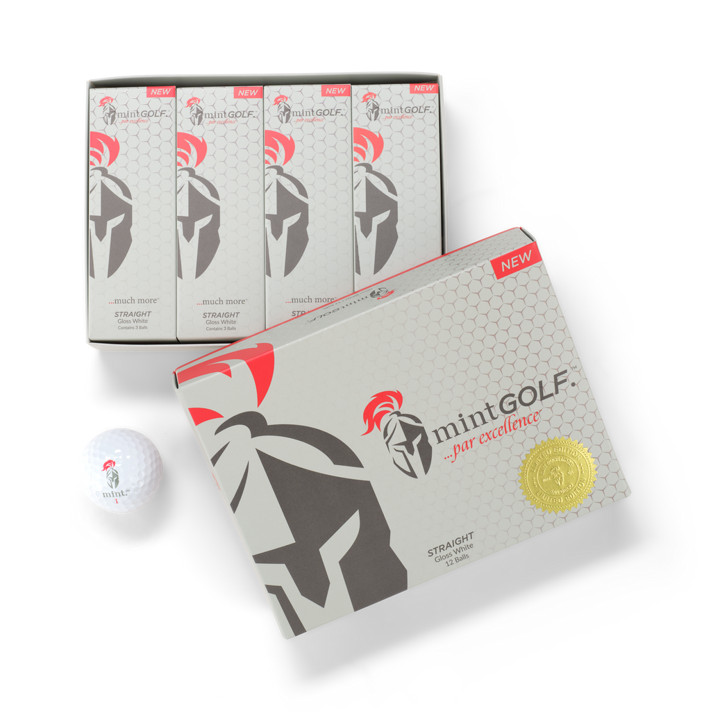 MintGOLF™ STRAIGHT 3-Piece Urethane Golf Balls