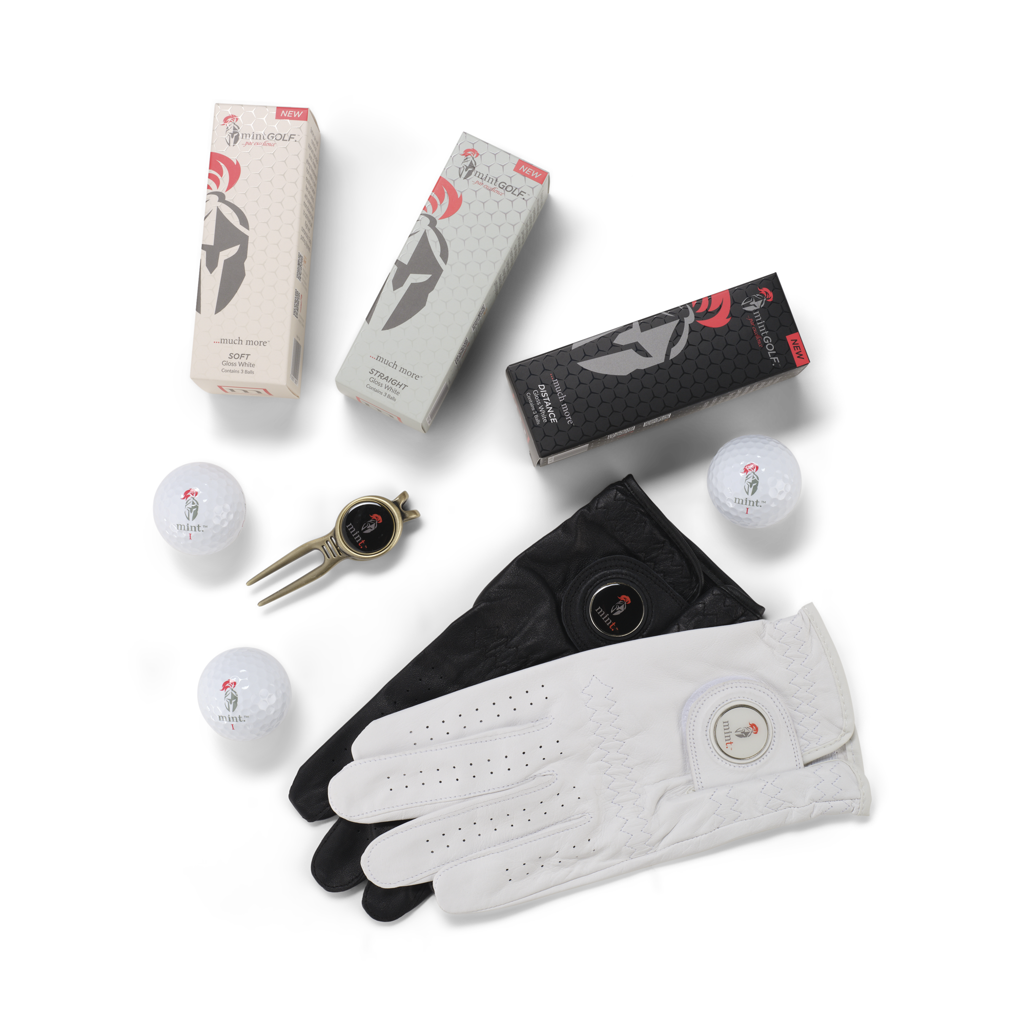 MintGOLF™ DISTANCE 3-Piece Surlyn Golf Balls