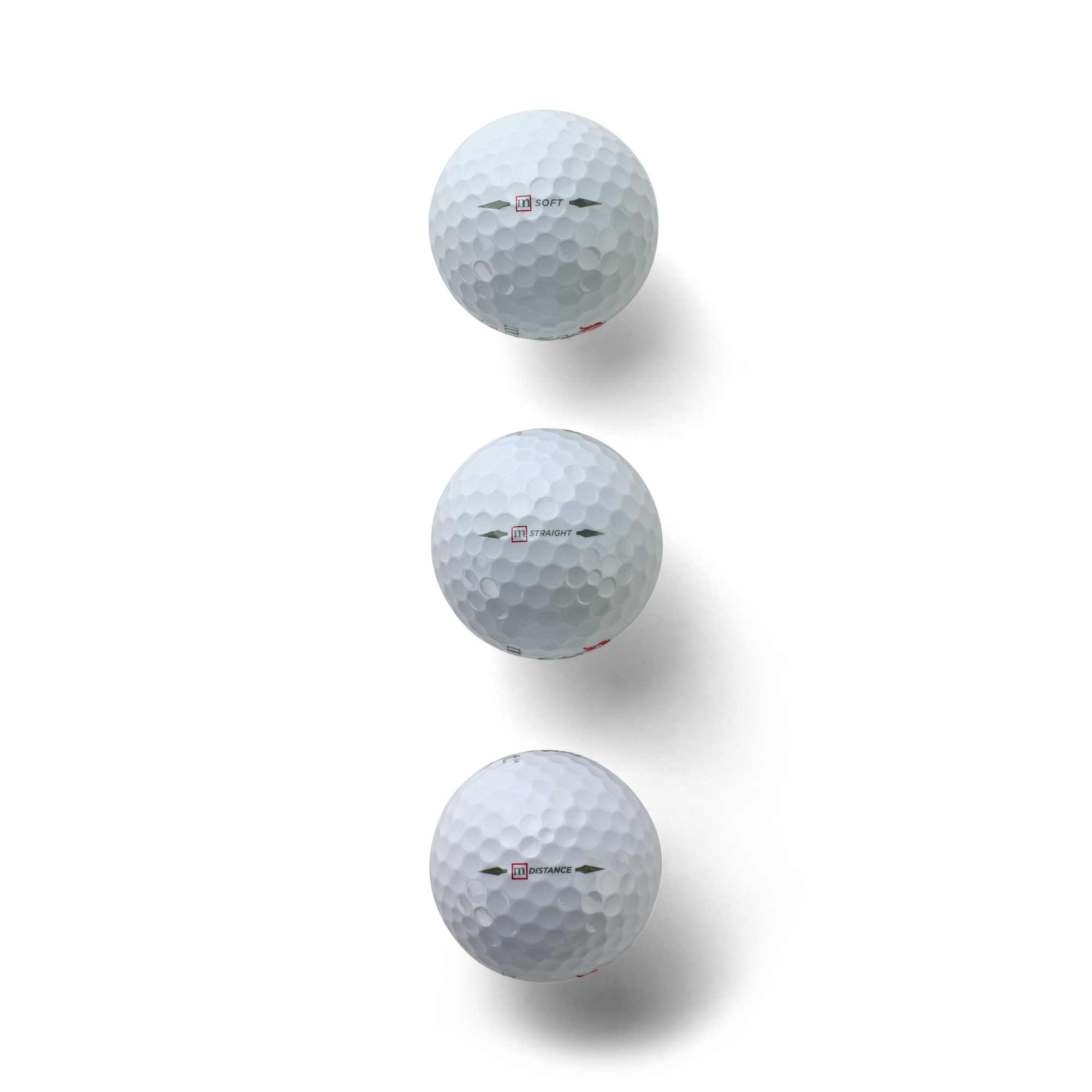 MintGOLF™ DISTANCE 3-Piece Surlyn Golf Balls