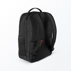 A black Mint Pro Spartan Paddle Backpack with red and gray accents.