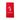 MINT Premium Red Beach Towel Opened Flat View
