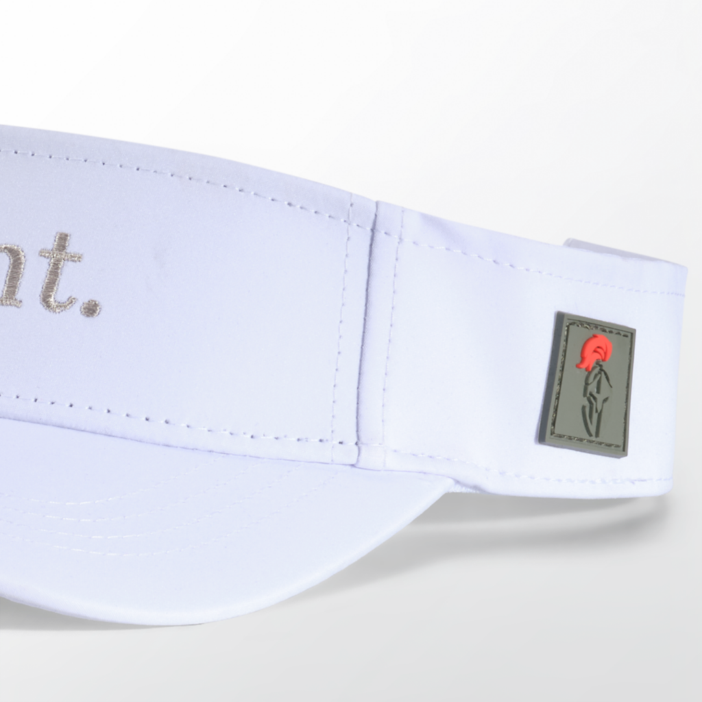 Smash Pro Sport Visor, White