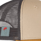 Luxxtrux Match Point Trucker Hat, Grey/Beige