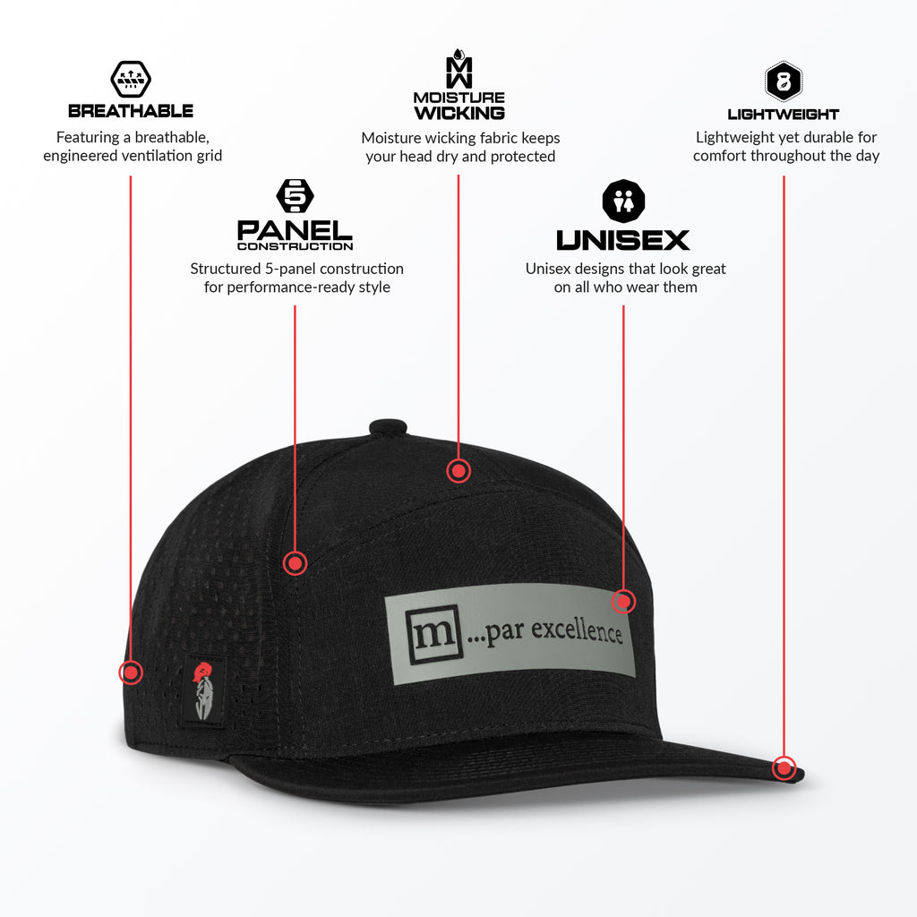 Black Mint LuxxTrux Par Excellence Trucker Hat Tech Details