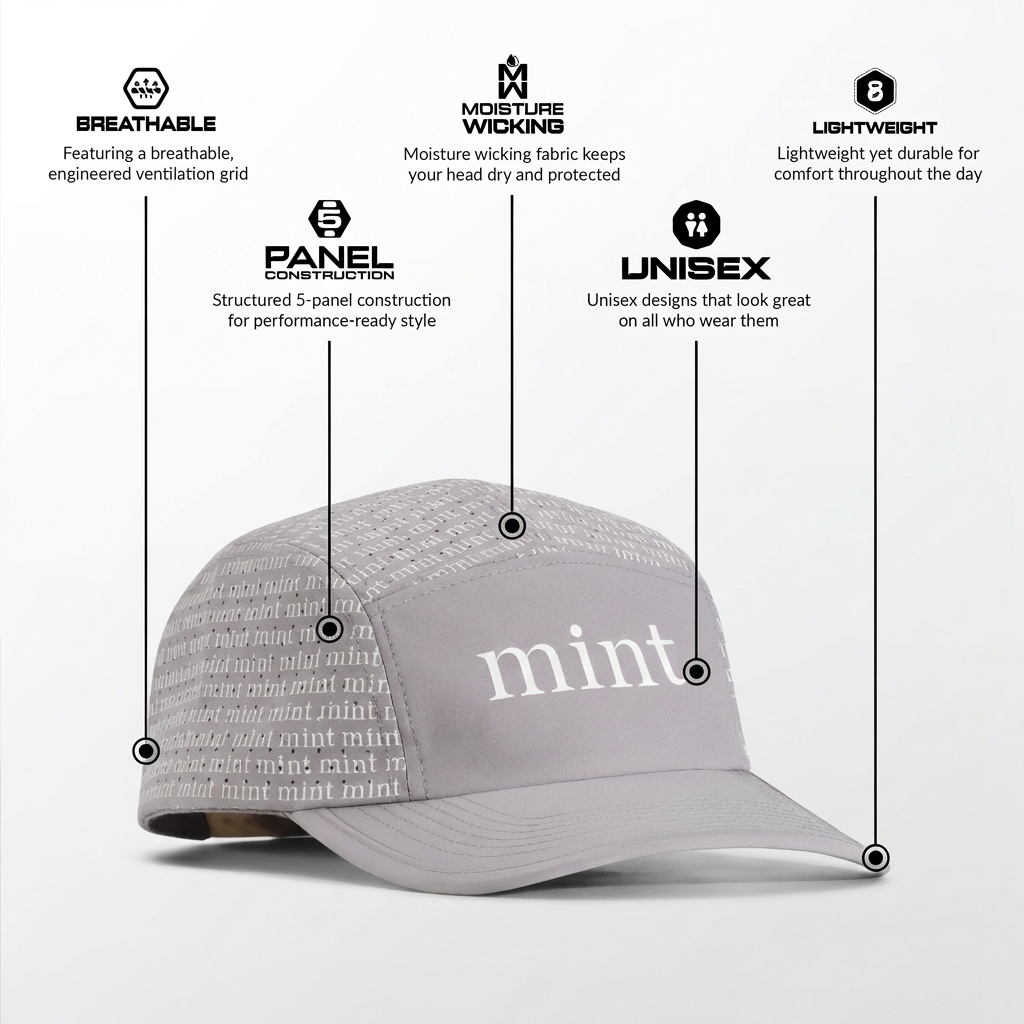Minted Active Pro Cap, Grey