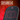 Textured grit surface with a mint paddle on a red background
