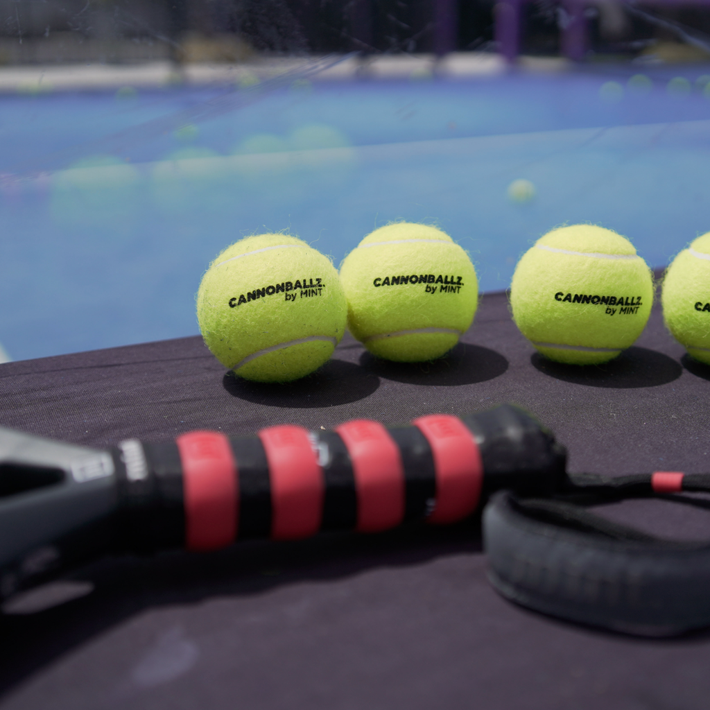 Cannonballz™ Premium Tournament Padel Balls — 4-Pack | FIP Approved