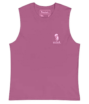 *Mint Par Excellence Collection – All Day Racerback Tank