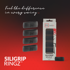 SiliGrip Ringz™ Racket Grip, Black
