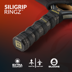 SiliGrip Ringz™ Racket Grip, Black