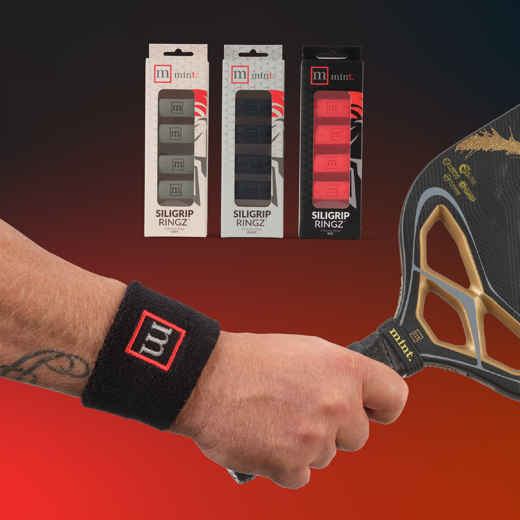 SiliGrip Ringz™ Racket Grip, Black