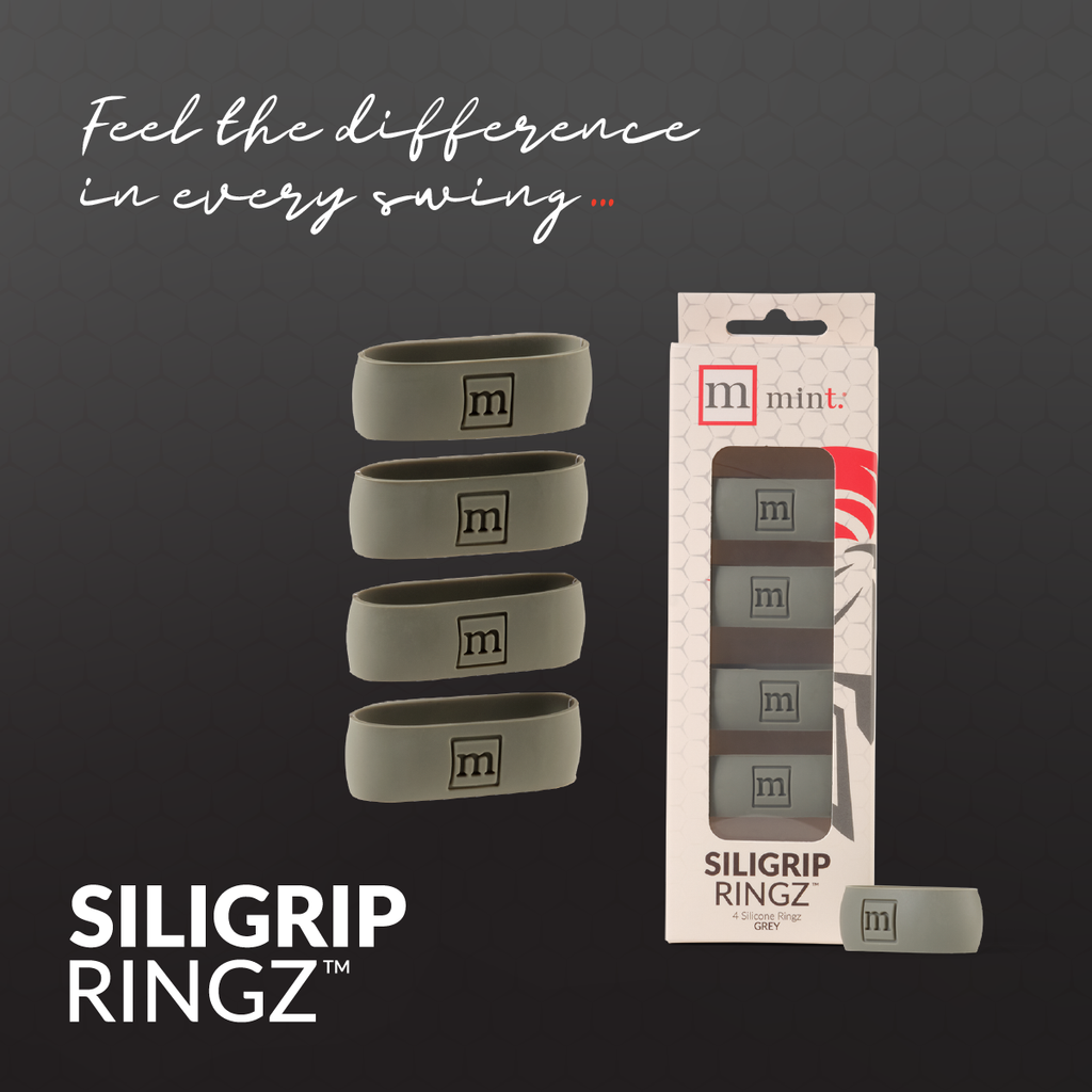 SiliGrip Ringz™ Racket Grip, Gray