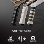 SiliGrip Ringz™ Racket Grip, Gray