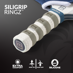 SiliGrip Ringz™ Racket Grip, Gray