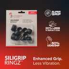 SiliGrip Ringz™ Golf Grip, Black