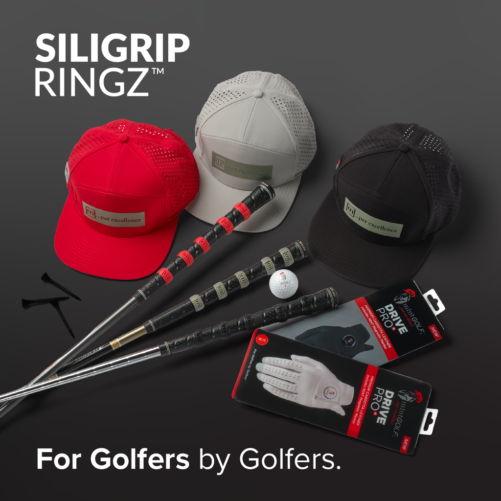 SiliGrip Ringz™ Golf Grip, Gray
