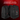 Black backpacks with a visible brand logo on a red background