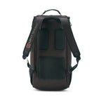 Unleash Tournament Bag in Black, back view showing the padded, ventilated back panel