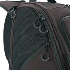 Unleash Tournament Bag in Black, side pockets with heavy-duty zippers