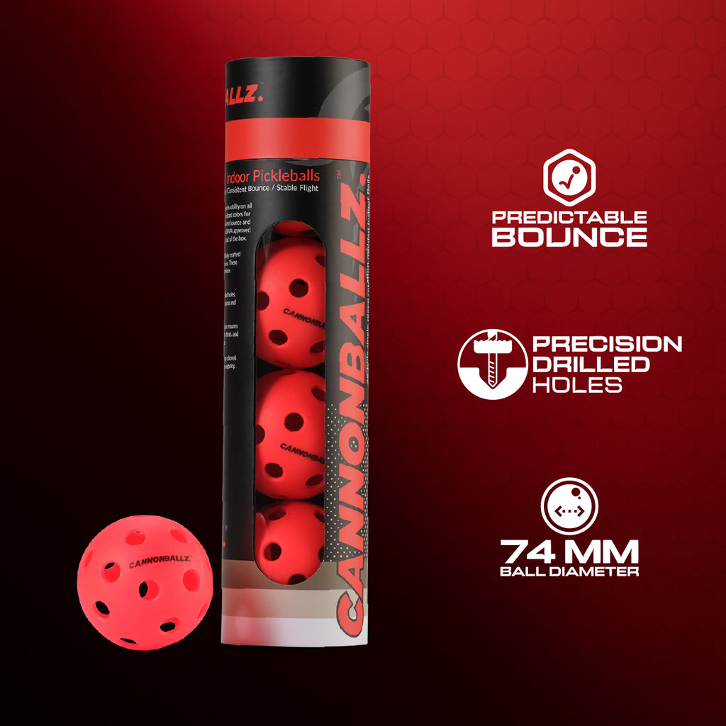 Cannonballz™ 26 Hole Indoor balls 4-Pack