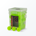Mint Cannonballz™ 40 Hole Outdoor Pickleballs 50-Pack (Fluorescent Green)