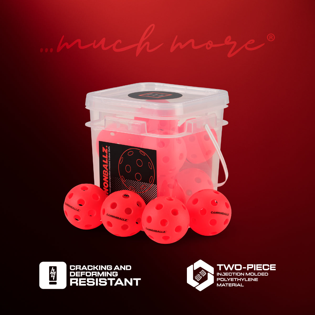 Cannonballz™ 26 Hole Indoor balls 10-Pack