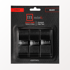 Packaging of black pickleball edge tape with 'mint' branding.