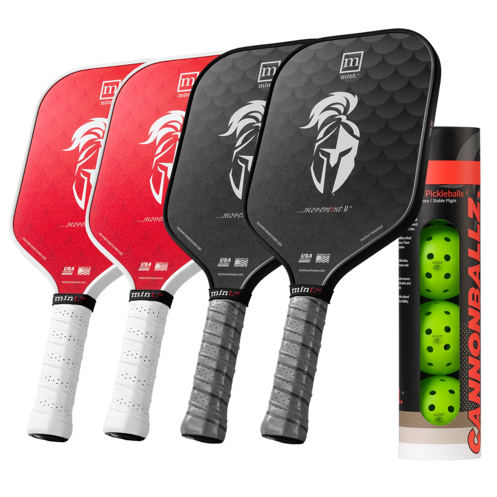 Movemint I & Movemint II with Cannonballz™ 40 Hole Outdoor 4-Pack