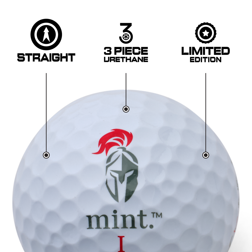 MintGOLF™ STRAIGHT 3-Piece Urethane Golf Balls