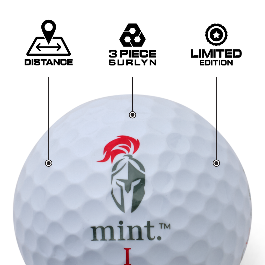 MintGOLF™ DISTANCE 3-Piece Surlyn Golf Balls