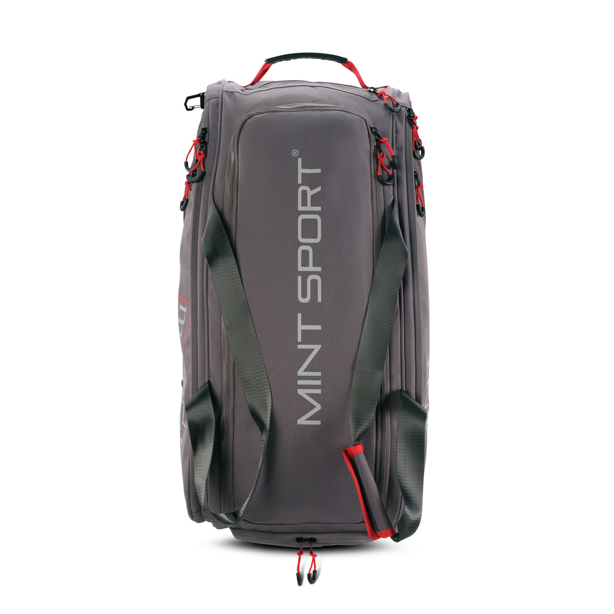 Unleash Tournament Bag in Gray, front view
