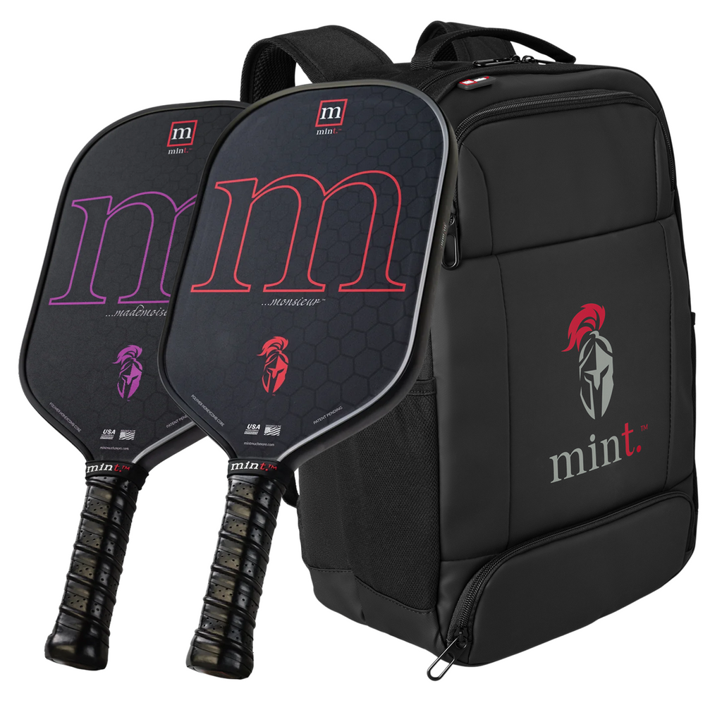 Mademoiselle & Monsieur 2-Pack with Spartan Backpack (Black)