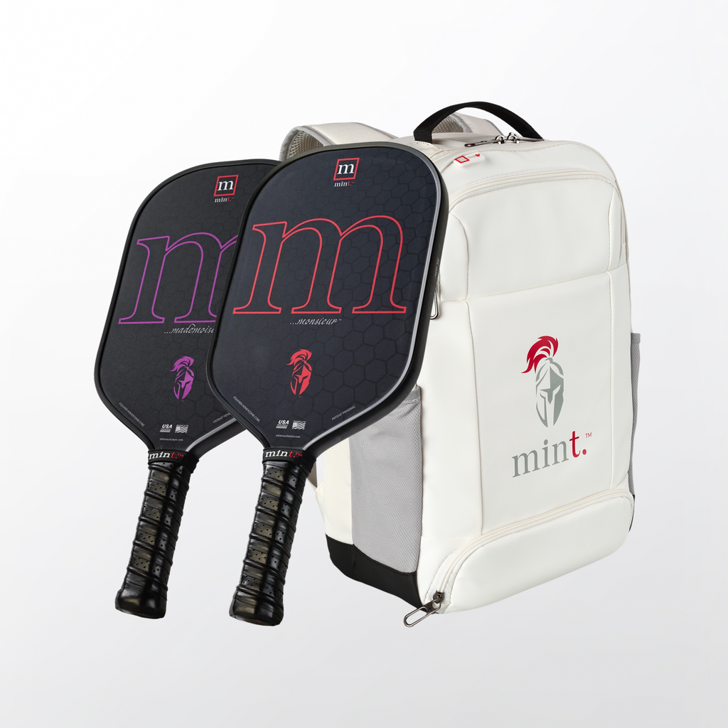 Mademoiselle & Monsieur 2-Pack with Spartan Backpack (White)