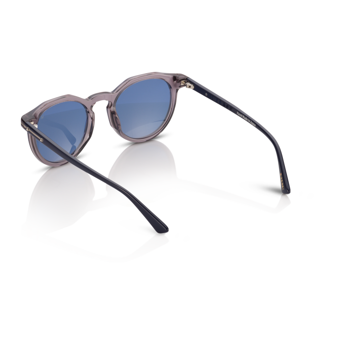 Mente Maestro Transparent Grey & Navy Blue - Frame 20